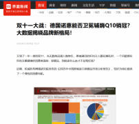 双十二年终大促,德国诺惠能否再续销冠?“四步选品法”揭秘背后逻辑